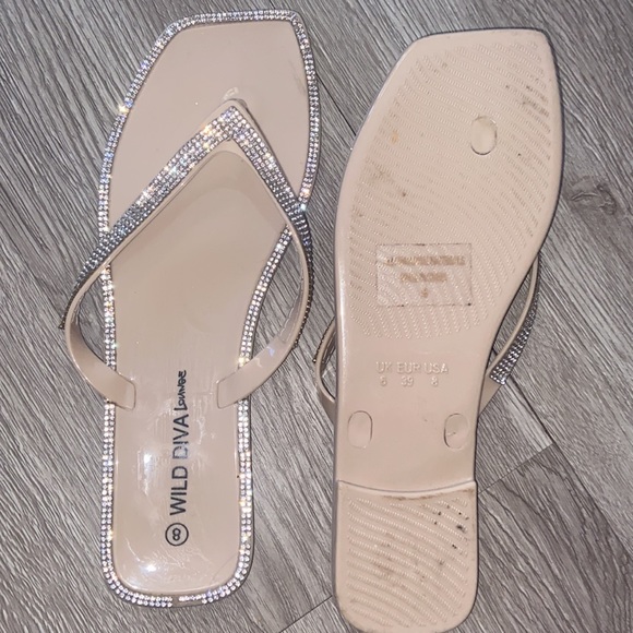 Rhinestone sandals - Picture 2 of 2